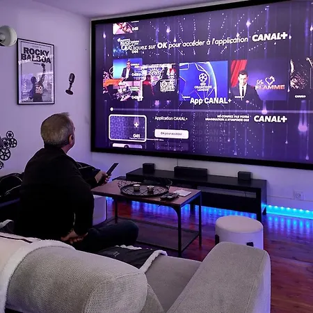 Cinema Prive Maison Cosy Romantique * Риом